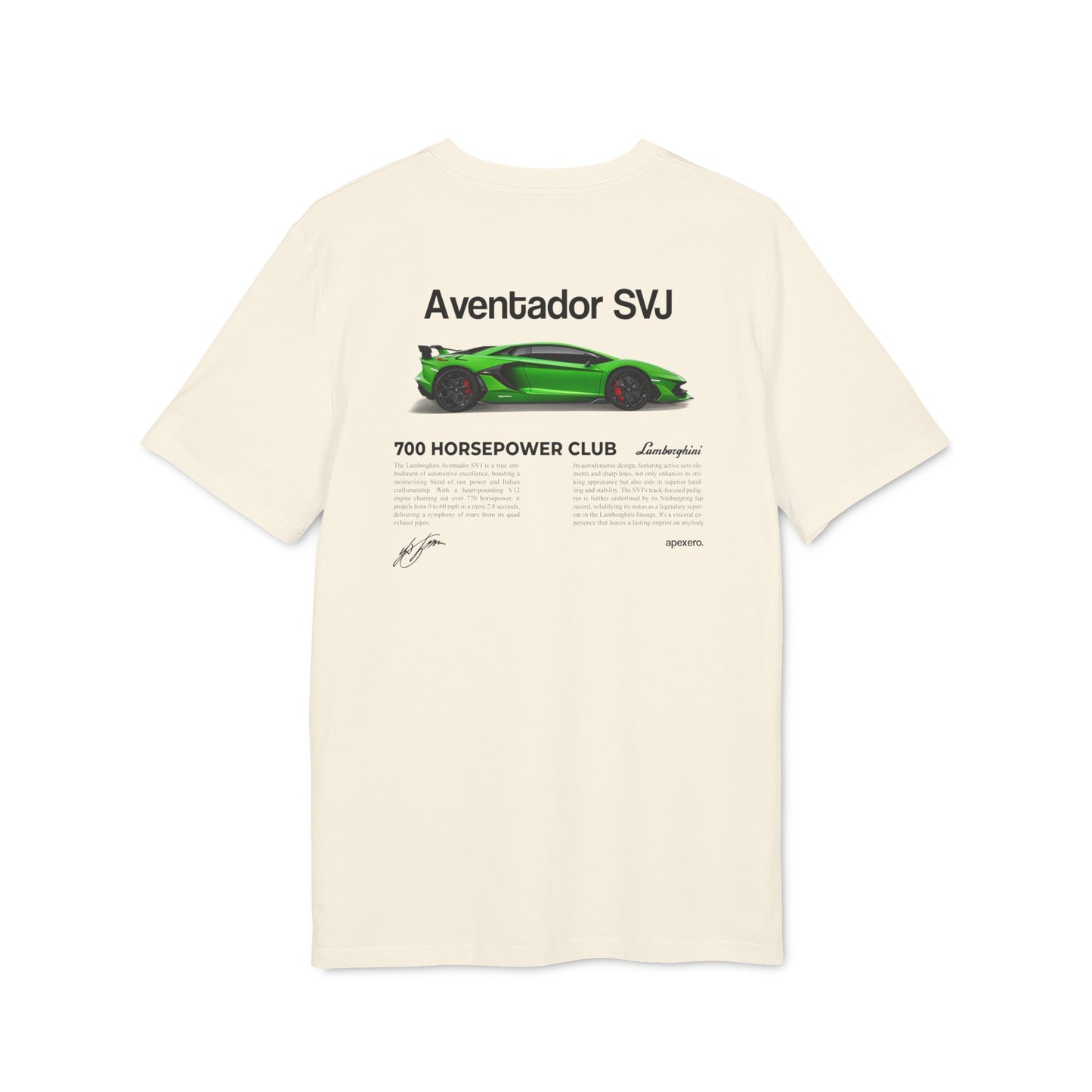 Lamborghini Aventador SVJ T-shirt