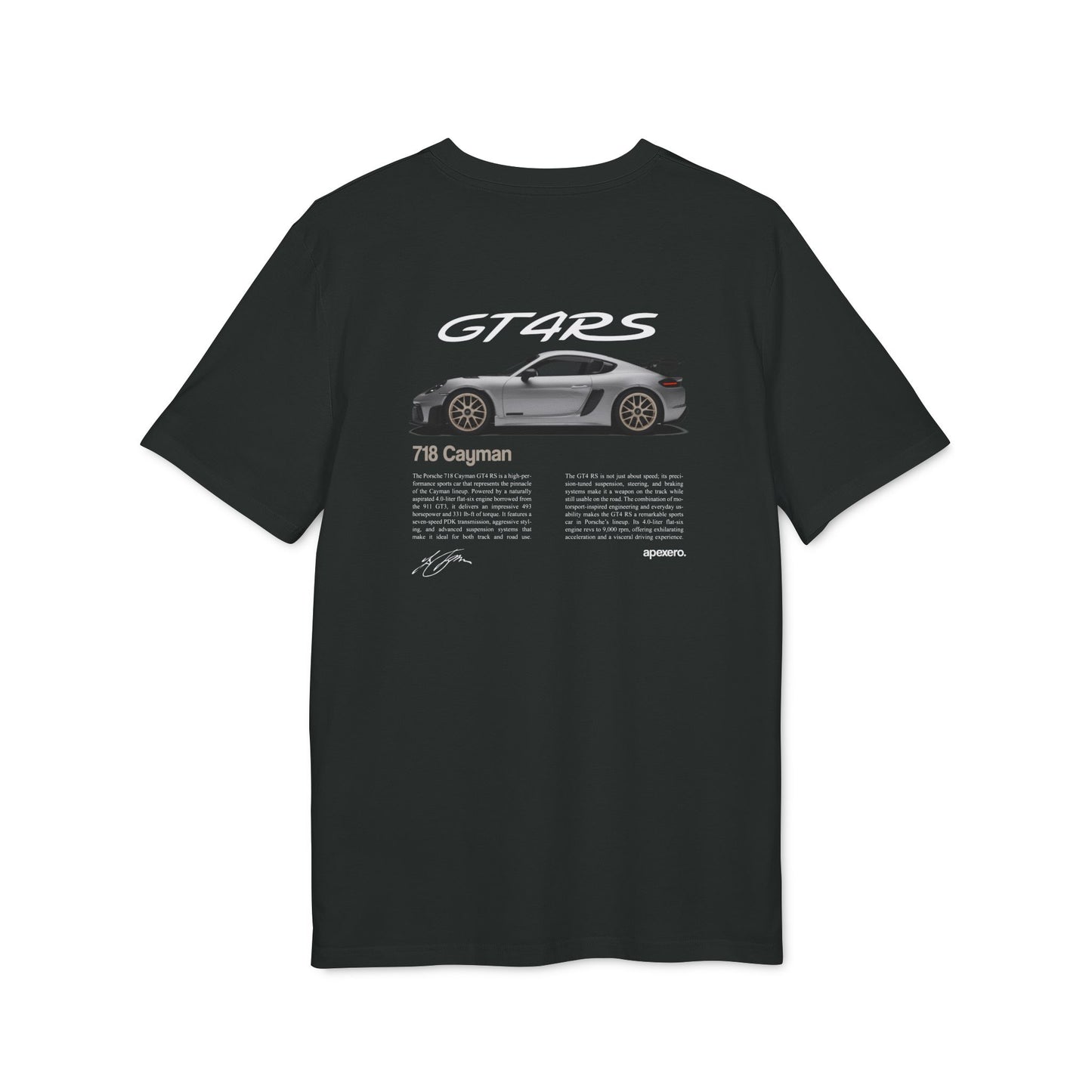 Porsche 718 Cayman GT4 RS T-shirt