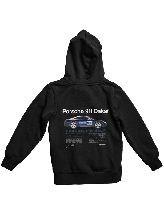 Porsche 911 Dakar Hoodie Black