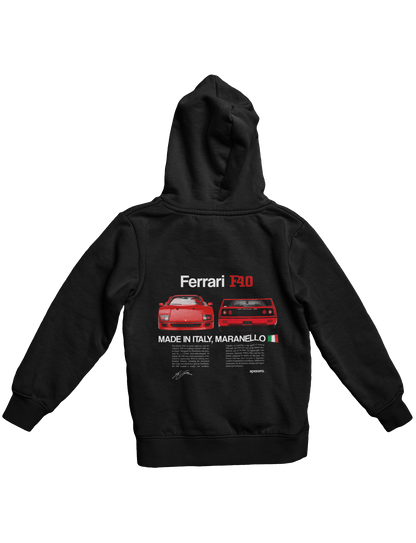 Ferrari F40 Hoodie Black