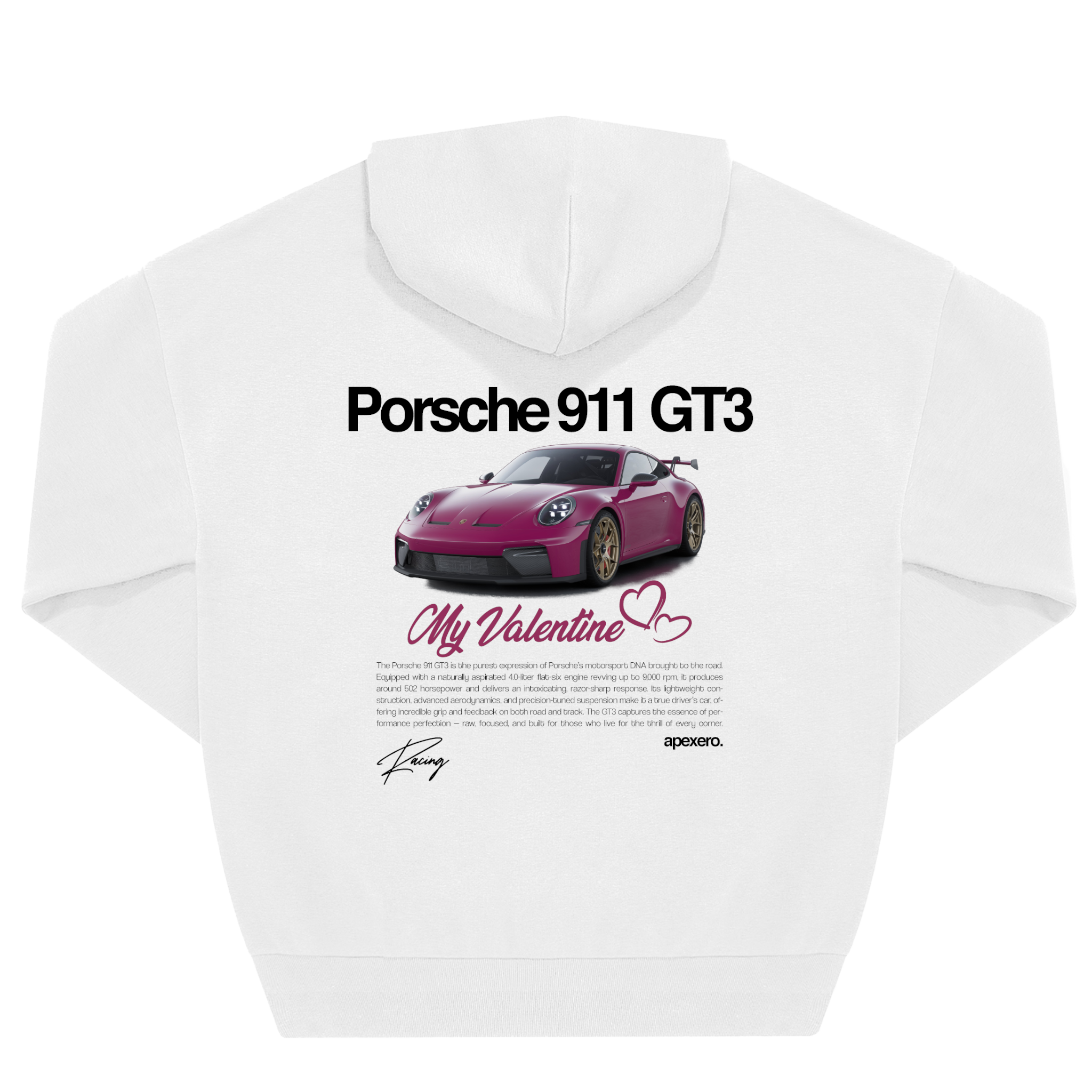 911 GT3 MY VALENTINE HOODIE