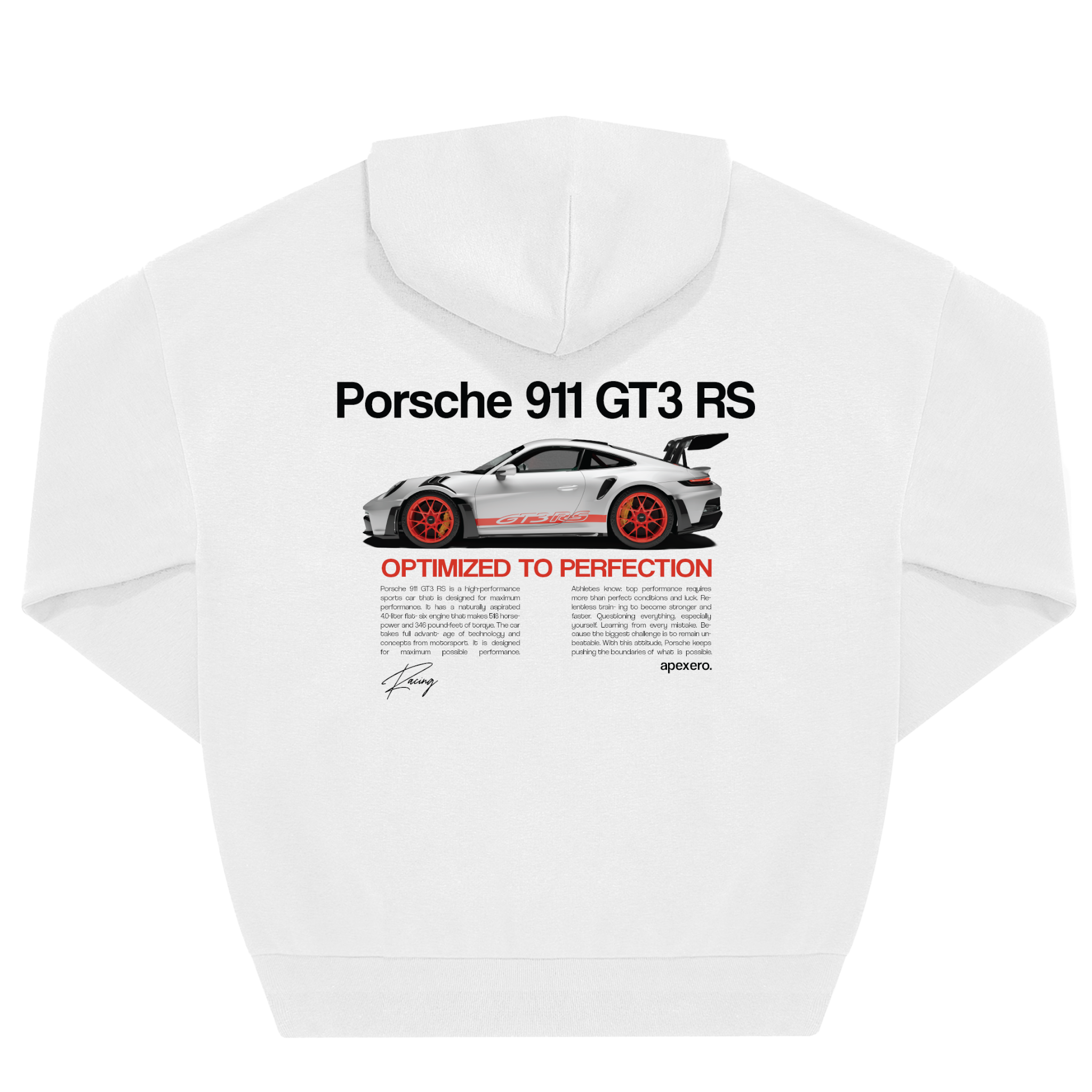 911 GT3 RS HOODIE
